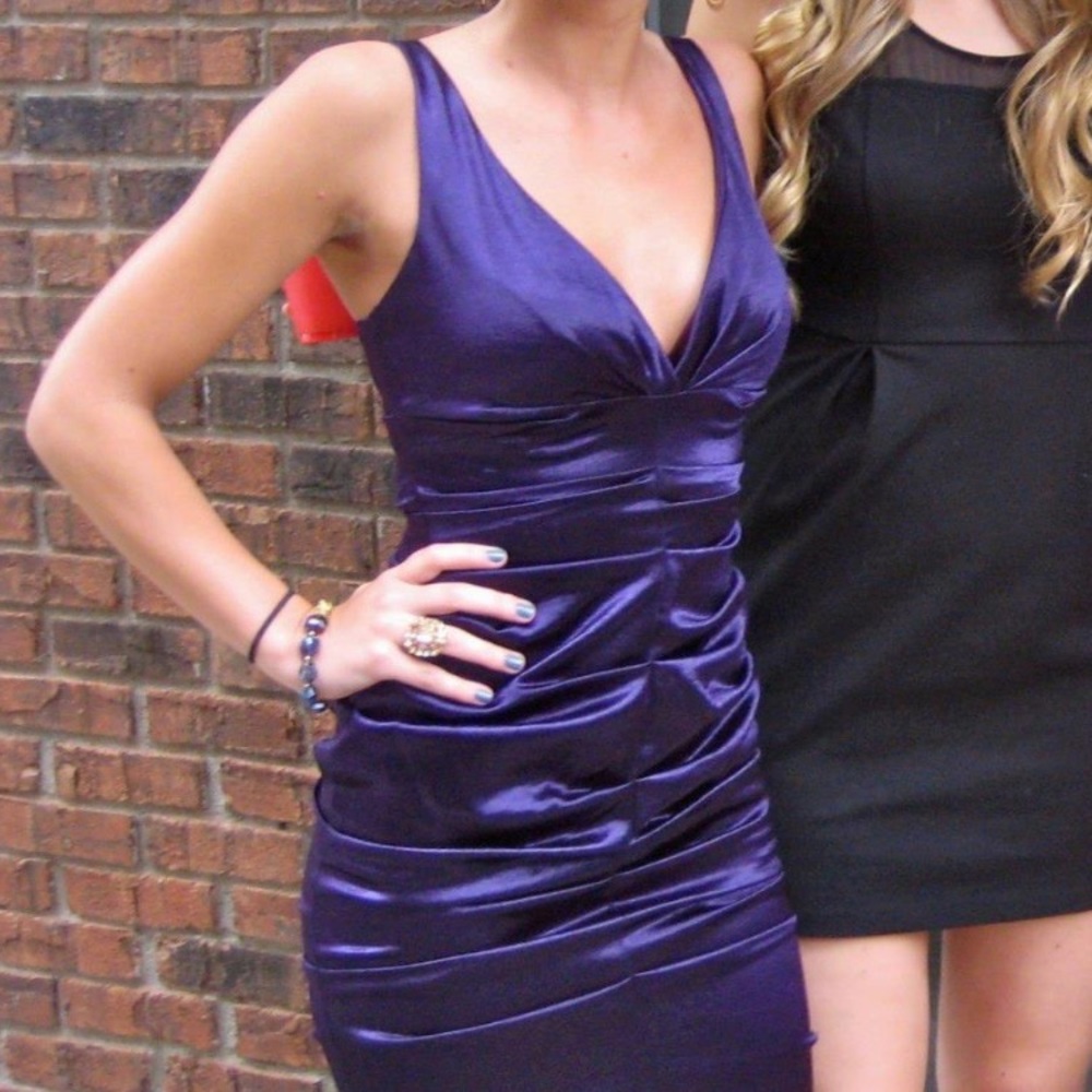 Purple dress